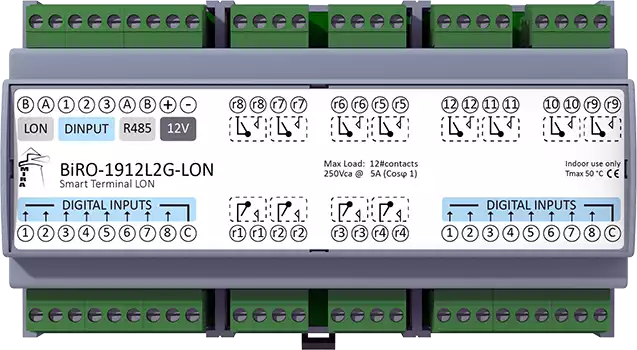 Modulo di IO LonWorks per smart buildings e management control