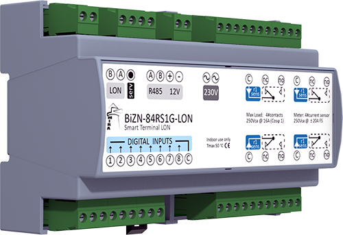 MIRA - Modulo di I/O con Sensori di Corrente