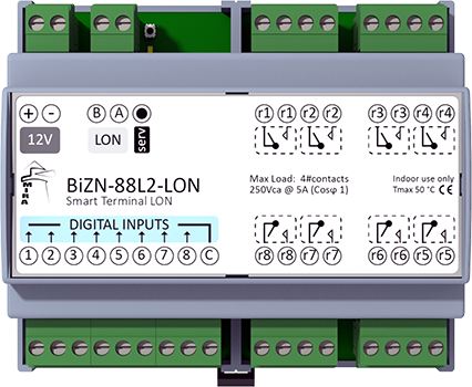 BiZN-88L2-LON - LonWorks I/O Device