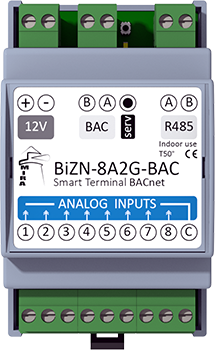 BiZN-8A2G-BAC - BACnet I/O device