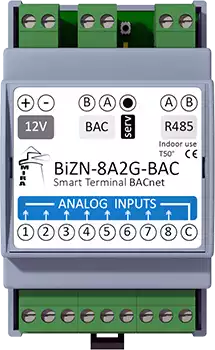 Modulo di IO BACnet per smart buildings e management control