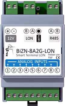 Modulo di IO LonWorks per smart buildings e management control