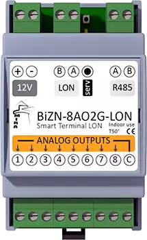Modulo di IO LonWorks per smart buildings e management control