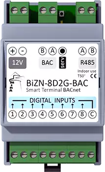 Modulo di IO BACnet per smart buildings e management control