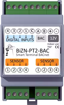 Modulo di IO BACnet per smart buildings e management control